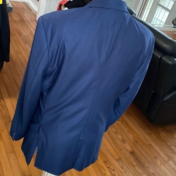 SOUL of London Single Breasted Blazer Jacket Men's Size 40R Navy - Picture 5 of 13